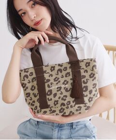 OPAQUE.CLIP / オペーク ドット クリップ トートバッグ | ジュート舟型ミドルトート