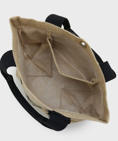 OPAQUE.CLIP / オペーク ドット クリップ トートバッグ | ジュート舟型ミドルトート | 詳細14