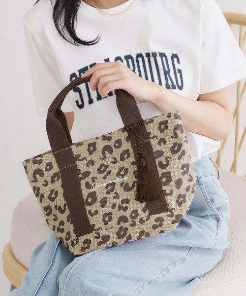 OPAQUE.CLIP / オペーク ドット クリップ トートバッグ | ジュート舟型ミドルトート | 詳細5