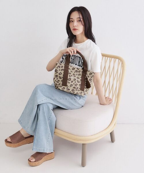 OPAQUE.CLIP / オペーク ドット クリップ トートバッグ | ジュート舟型ミドルトート | 詳細6