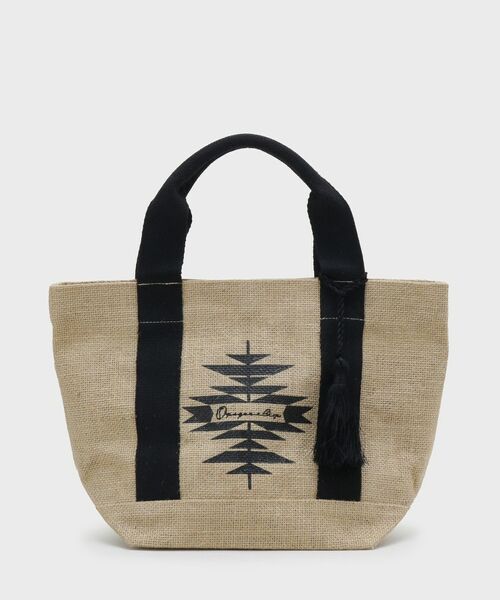 OPAQUE.CLIP / オペーク ドット クリップ トートバッグ | ジュート舟型ミドルトート | 詳細7