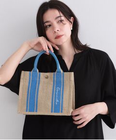 OPAQUE.CLIP / オペーク ドット クリップ トートバッグ | ジュートスクエアミドルトート