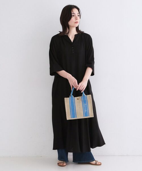 OPAQUE.CLIP / オペーク ドット クリップ トートバッグ | ジュートスクエアミドルトート | 詳細10