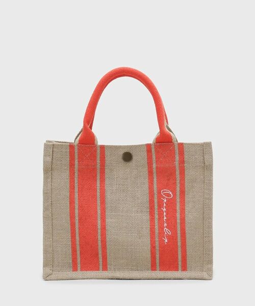 OPAQUE.CLIP / オペーク ドット クリップ トートバッグ | ジュートスクエアミドルトート | 詳細14