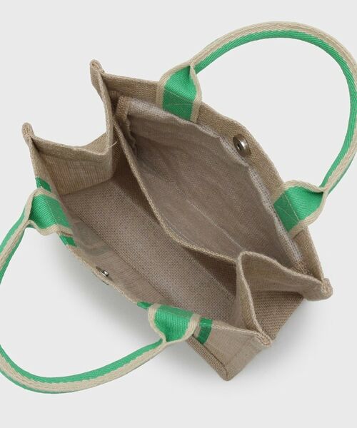 OPAQUE.CLIP / オペーク ドット クリップ トートバッグ | ジュートスクエアミドルトート | 詳細19