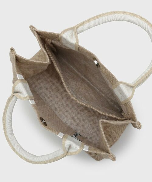 OPAQUE.CLIP / オペーク ドット クリップ トートバッグ | ジュートスクエアミドルトート | 詳細20