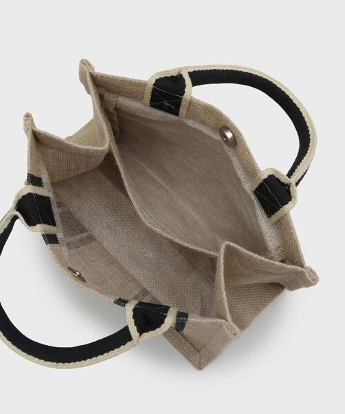 OPAQUE.CLIP / オペーク ドット クリップ トートバッグ | ジュートスクエアミドルトート | 詳細21