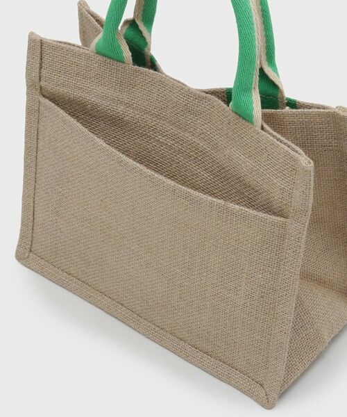OPAQUE.CLIP / オペーク ドット クリップ トートバッグ | ジュートスクエアミドルトート | 詳細26