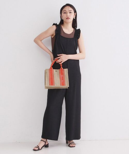 OPAQUE.CLIP / オペーク ドット クリップ トートバッグ | ジュートスクエアミドルトート | 詳細8