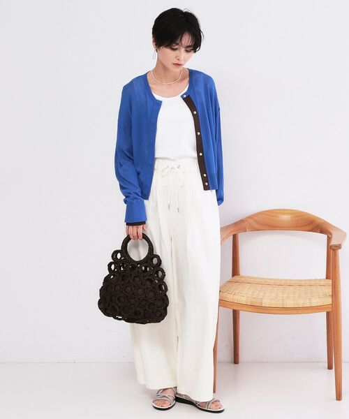 OPAQUE.CLIP / オペーク ドット クリップ ハンドバッグ | くるくるリング雑材BAG | 詳細6