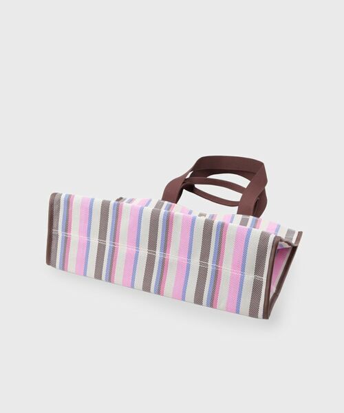 OPAQUE.CLIP / オペーク ドット クリップ トートバッグ | マルチストライプBIGトート | 詳細11