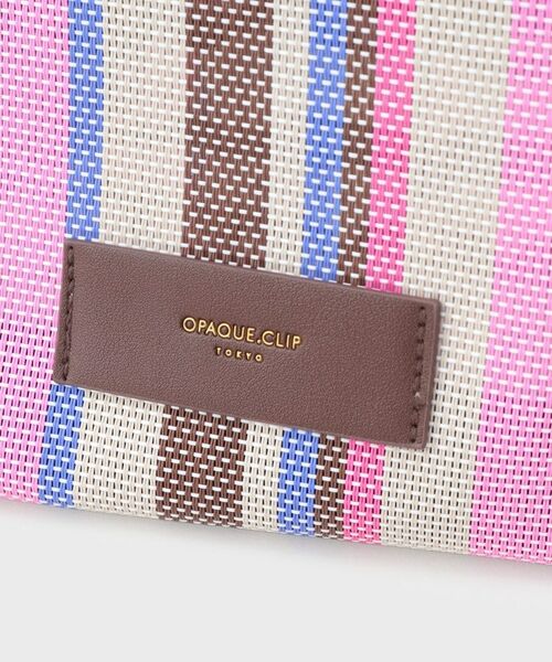 OPAQUE.CLIP / オペーク ドット クリップ トートバッグ | マルチストライプBIGトート | 詳細18