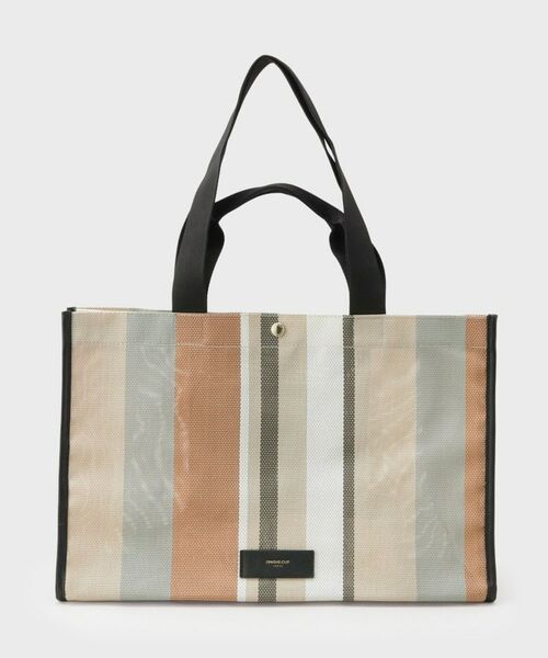 OPAQUE.CLIP / オペーク ドット クリップ トートバッグ | マルチストライプBIGトート | 詳細7