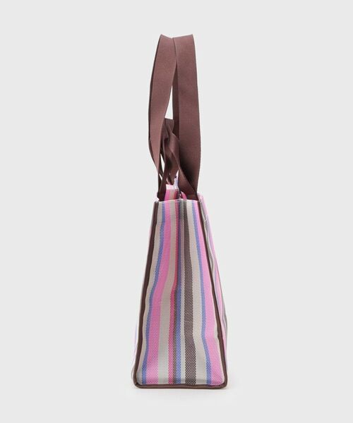 OPAQUE.CLIP / オペーク ドット クリップ トートバッグ | マルチストライプBIGトート | 詳細9