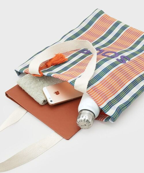 OPAQUE.CLIP / オペーク ドット クリップ トートバッグ | 【A4サイズ対応】マルチカラーメッシュトート | 詳細16