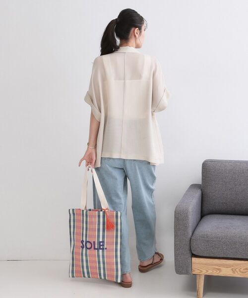 OPAQUE.CLIP / オペーク ドット クリップ トートバッグ | 【A4サイズ対応】マルチカラーメッシュトート | 詳細4