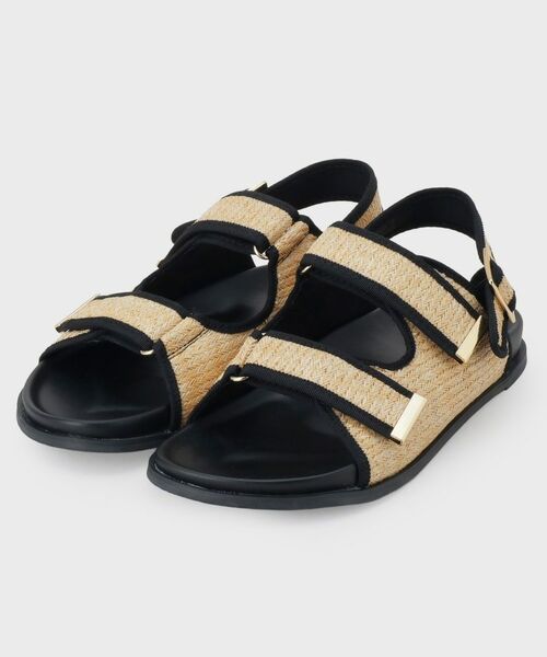 OPAQUE.CLIP / オペーク ドット クリップ サンダル | ベルトデザインサンダル（ベージュ(552)）