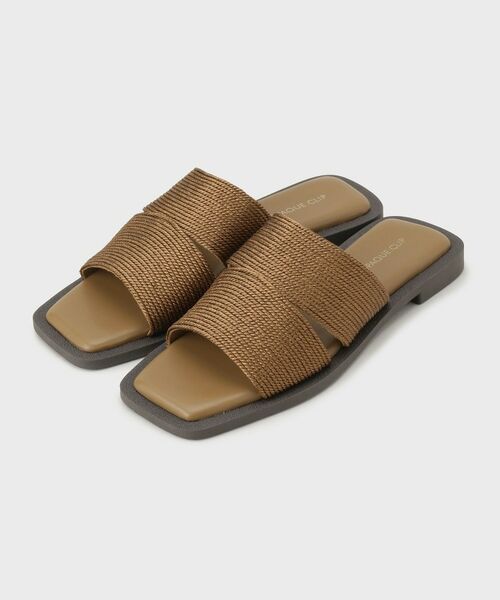 OPAQUE.CLIP / オペーク ドット クリップ サンダル | ラメコードラフサンダル | 詳細1