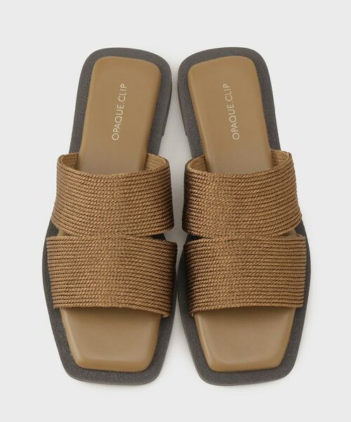 OPAQUE.CLIP / オペーク ドット クリップ サンダル | ラメコードラフサンダル | 詳細4