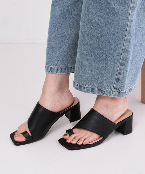 OPAQUE.CLIP / オペーク ドット クリップ サンダル | サムリングデザインミュール | 詳細7