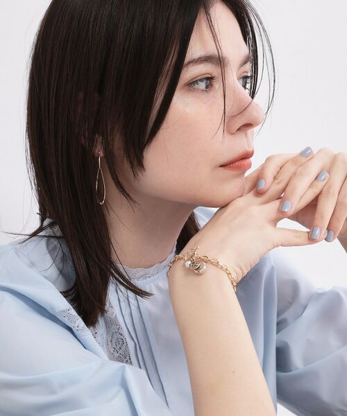 OPAQUE.CLIP / オペーク ドット クリップ ブレスレット・バングル | フェイクパール付きチェーンブレスレット | 詳細6