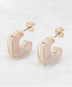 OPAQUE.CLIP / オペーク ドット クリップ ピアス・イヤリング | サイドクリア×ラメカラーデザインミニピアス