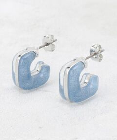 OPAQUE.CLIP / オペーク ドット クリップ ピアス・イヤリング | サイドクリア×ラメカラーデザインミニピアス