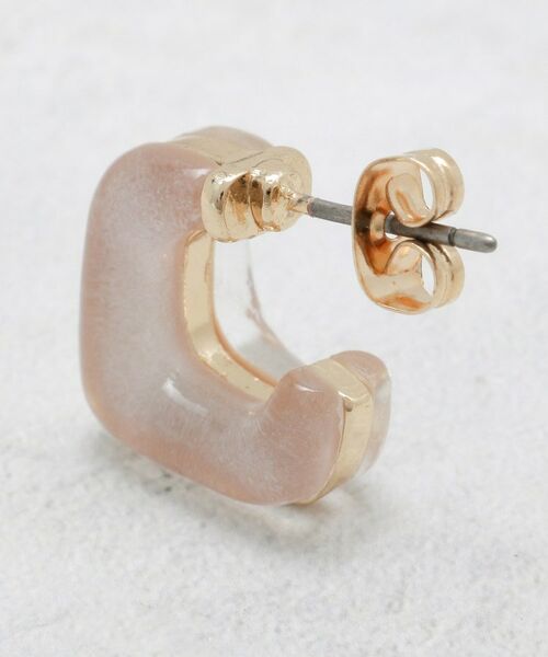 OPAQUE.CLIP / オペーク ドット クリップ ピアス・イヤリング | サイドクリア×ラメカラーデザインミニピアス | 詳細3