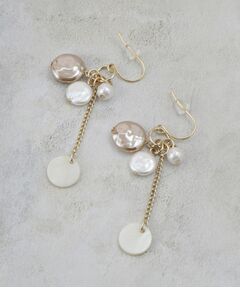 OPAQUE.CLIP / オペーク ドット クリップ ピアス・イヤリング | フェイクパールしゃらしゃらピアス