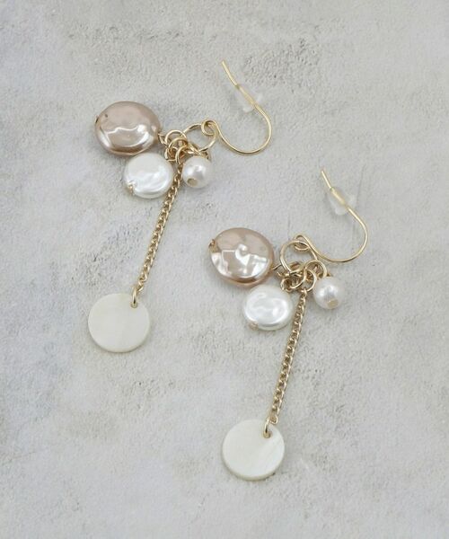 OPAQUE.CLIP / オペーク ドット クリップ ピアス・イヤリング | フェイクパールしゃらしゃらピアス | 詳細1