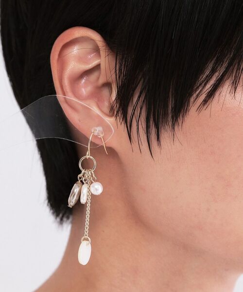 OPAQUE.CLIP / オペーク ドット クリップ ピアス・イヤリング | フェイクパールしゃらしゃらピアス | 詳細4