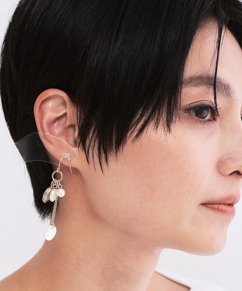 OPAQUE.CLIP / オペーク ドット クリップ ピアス・イヤリング | フェイクパールしゃらしゃらピアス | 詳細5