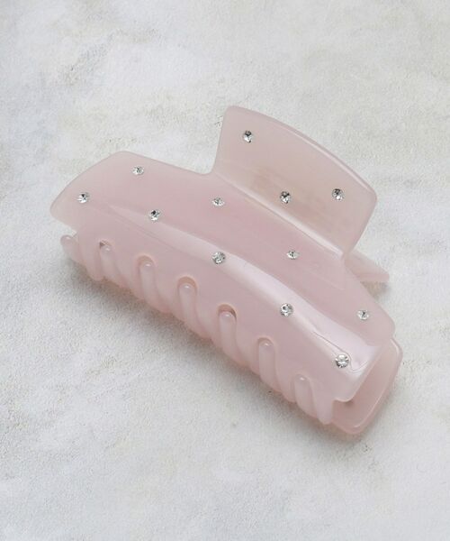 OPAQUE.CLIP / オペーク ドット クリップ ヘアアクセサリー | クリアビジュークリップ（ピンク(072)）