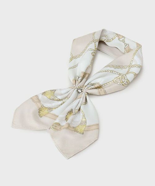 OPAQUE.CLIP / オペーク ドット クリップ マフラー・ショール・スヌード・ストール | 【接触冷感】マグネット付スカーフ（ベージュ(152)）