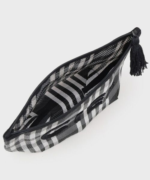OPAQUE.CLIP / オペーク ドット クリップ ポーチ | マルチカラーメッシュ舟型ポーチ | 詳細5
