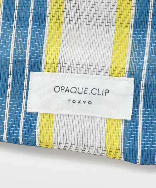 OPAQUE.CLIP / オペーク ドット クリップ ポーチ | マルチカラーメッシュ舟型ポーチ | 詳細7