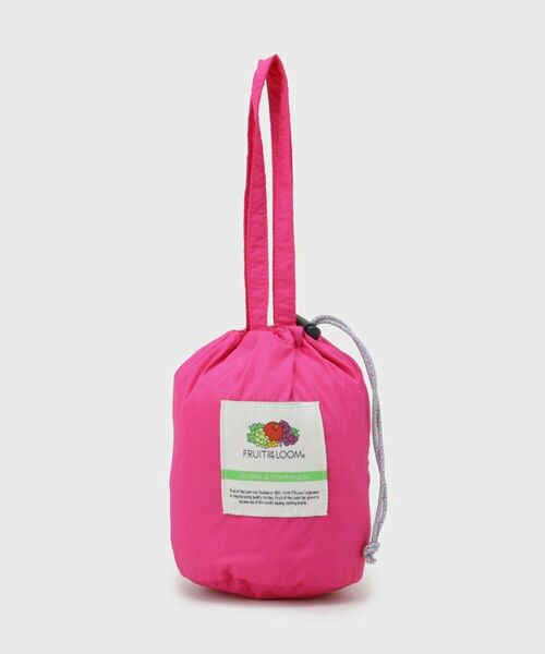 OPAQUE.CLIP / オペーク ドット クリップ ハンドバッグ | 【FRUIT OF THE LOOM／フルーツオブザルーム】ナイロンドロストリングバッグ | 詳細9