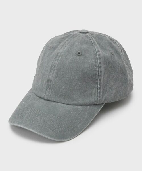 OPAQUE.CLIP / オペーク ドット クリップ キャップ | 【FRUIT OF THE LOOM／フルーツオブザルーム】ピグメントキャップ（チャコールグレー(014)）