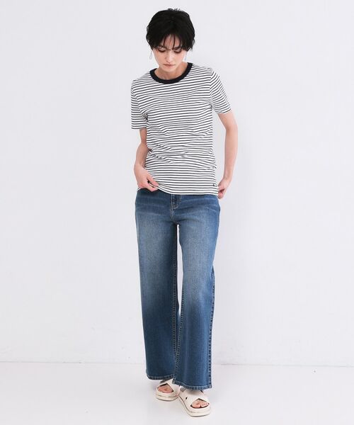 OPAQUE.CLIP / オペーク ドット クリップ Tシャツ | 【PETIT BATEAU／プチバトー】ミニマリニエールクルーネック半袖Tシャツ | 詳細2