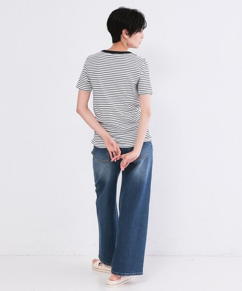 OPAQUE.CLIP / オペーク ドット クリップ Tシャツ | 【PETIT BATEAU／プチバトー】ミニマリニエールクルーネック半袖Tシャツ | 詳細3