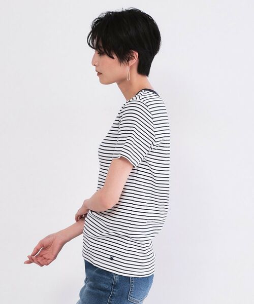 OPAQUE.CLIP / オペーク ドット クリップ Tシャツ | 【PETIT BATEAU／プチバトー】ミニマリニエールクルーネック半袖Tシャツ | 詳細6