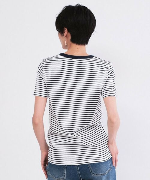 OPAQUE.CLIP / オペーク ドット クリップ Tシャツ | 【PETIT BATEAU／プチバトー】ミニマリニエールクルーネック半袖Tシャツ | 詳細7