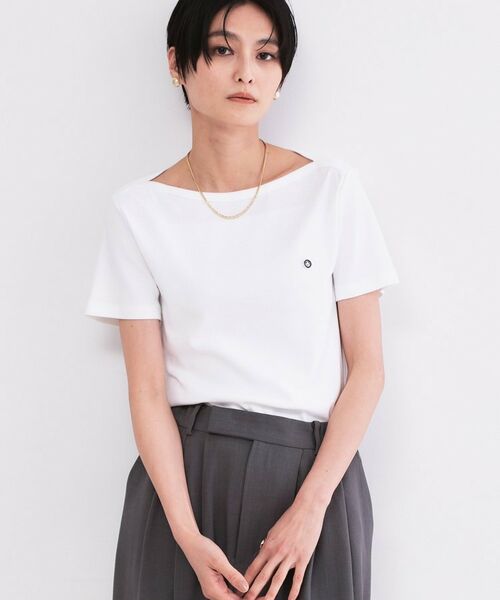 OPAQUE.CLIP / オペーク ドット クリップ Tシャツ | 【PETIT BATERU／プチバトー】ボートネック半袖Tシャツ | 詳細1