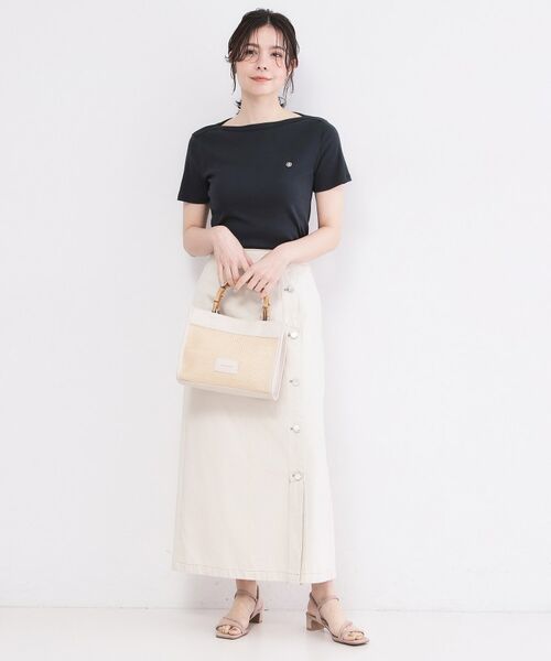 OPAQUE.CLIP / オペーク ドット クリップ Tシャツ | 【PETIT BATERU／プチバトー】ボートネック半袖Tシャツ | 詳細7