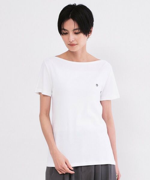 OPAQUE.CLIP / オペーク ドット クリップ Tシャツ | 【PETIT BATERU／プチバトー】ボートネック半袖Tシャツ | 詳細9