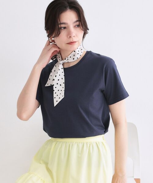 OPAQUE.CLIP / オペーク ドット クリップ Tシャツ | 【FRUIT OF THE LOOM／フルーツオブザルーム】別注オリジナルパックTシャツ（ネイビー(094)）