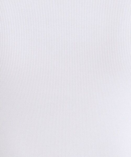 OPAQUE.CLIP / オペーク ドット クリップ キャミソール・チューブトップ | オーガニックコットン混 ワイドストラップリブキャミソール【洗濯機OK】 | 詳細12