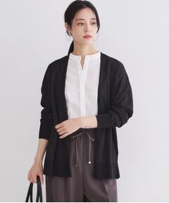 OPAQUE.CLIP / オペーク ドット クリップ カーディガン・ボレロ | ミディトッパーニットカーディガン【洗濯洗い可／接触冷感／抗ピリング】