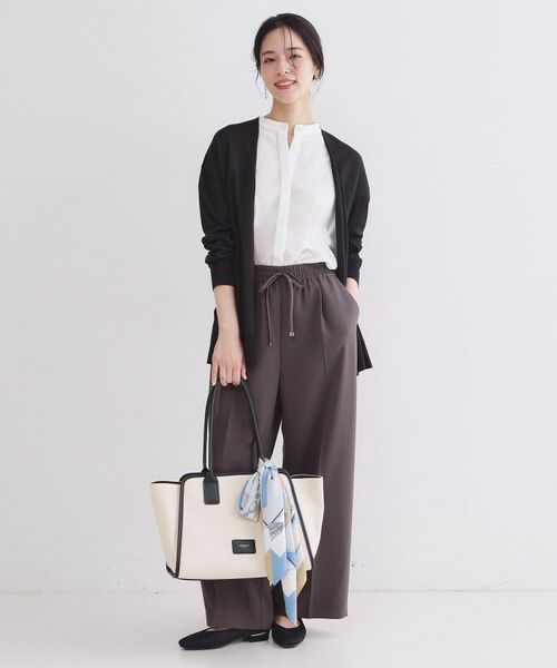 OPAQUE.CLIP / オペーク ドット クリップ カーディガン・ボレロ | ミディトッパーニットカーディガン【洗濯洗い可／接触冷感／抗ピリング】 | 詳細10