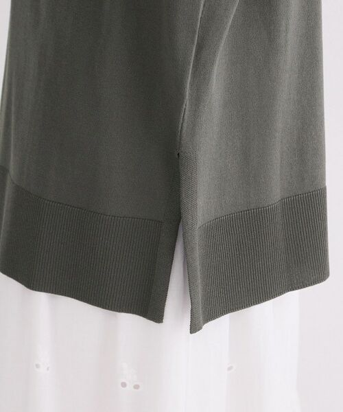 OPAQUE.CLIP / オペーク ドット クリップ カーディガン・ボレロ | ミディトッパーニットカーディガン【洗濯洗い可／接触冷感／抗ピリング】 | 詳細22